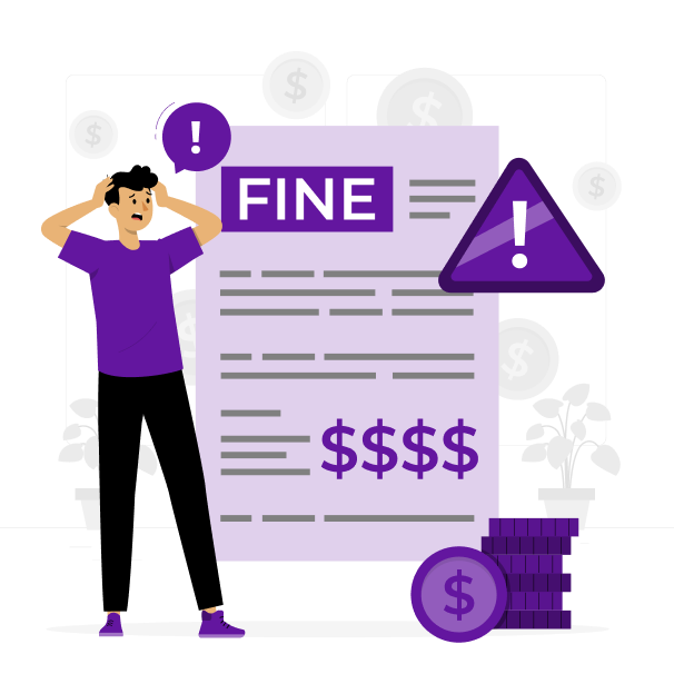 showcasing the non compliance cost of EmployNova