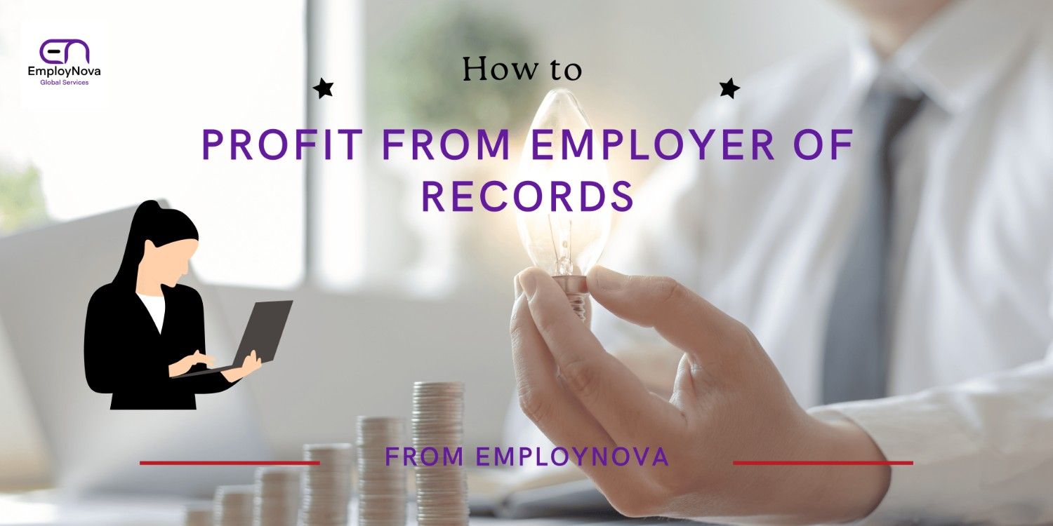 Employer of Records India: a person holding a light bulb